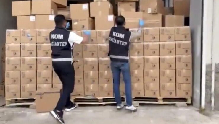 Gaziantep’te 83 bin 679 adet kaçak ilaç ele geçirildi: 1 tutuklama
