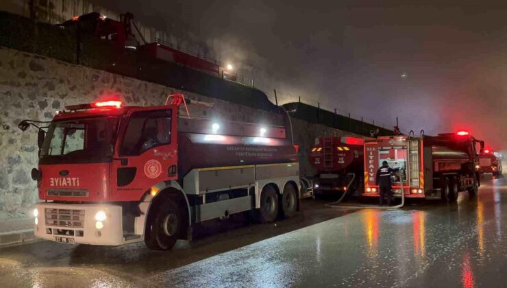 Gaziantep’te mobilya fabrikası yangını kontrol altına alındı