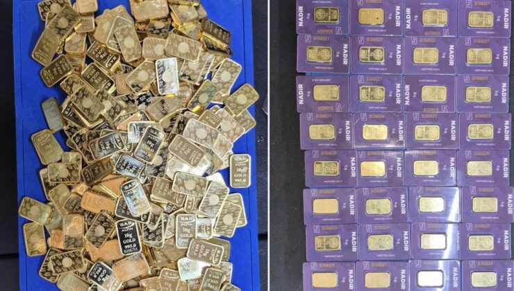 İstanbul piyasasına sürülecekti! 28.5 milyon TL değerinde sahte altın ele geçirildi