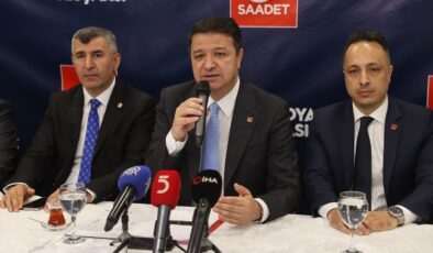 Saadet Partisi Genel Başkanı Arıkan, Gaziantep’te STK temsilcileri ve gazetecilerle buluştu