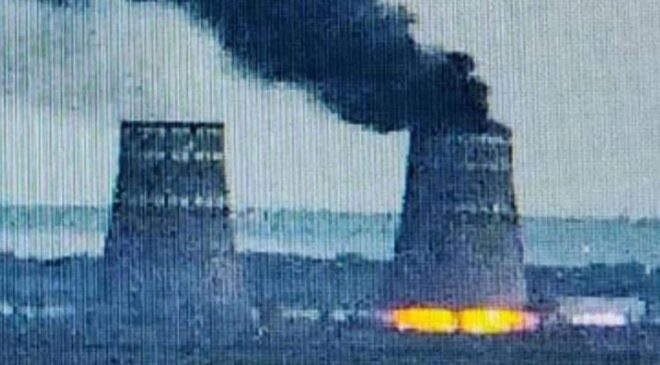 Ukrayna’dan Zaporijya Nükleer Santrali’ne saldırı