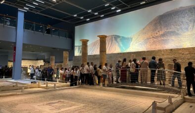 Zeugma Mozaik Müzesi’ne bayram tatilinde ziyaretçi akını