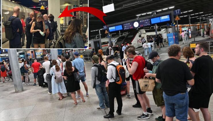 Almanya’da telsiz arızası nedeniyle ülke genelinde tren seferleri durduruldu