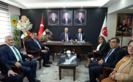 Bakan Bolat’tan MHP Gaziantep İl Başkanı Kılıç’a hayırlı olsun ziyareti
