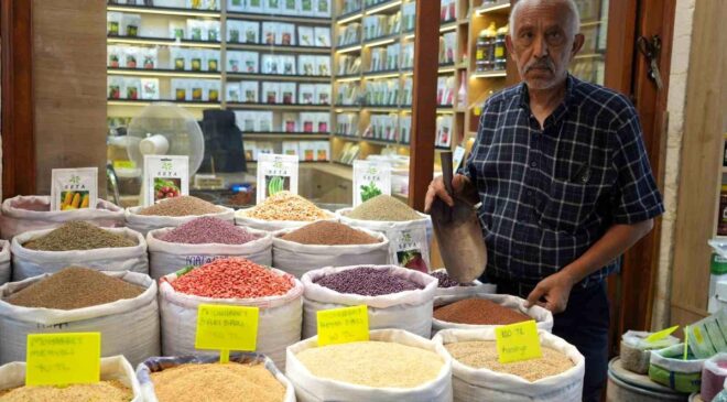 Dede mesleğini 3 bin dönüm arazide yaşatıyor