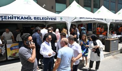 Gaziantep Adliyesi’nde DMD hastası çocuk için kermes düzenlendi