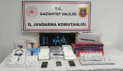 Gaziantep’te 1,4 milyon TL değerinde kaçak malzeme ele geçirildi: 2 gözaltı