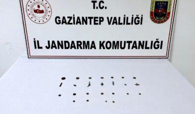 Gaziantep’te 19 adet tarihi eser sikke ele geçirildi: 1 gözaltı