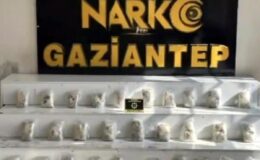 Gaziantep’te 22 kilo uyuşturucu ele geçirildi: 8 şahıs tutuklandı