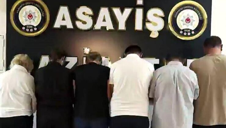 Gaziantep’te fuhuş operasyonu: 7 gözaltı