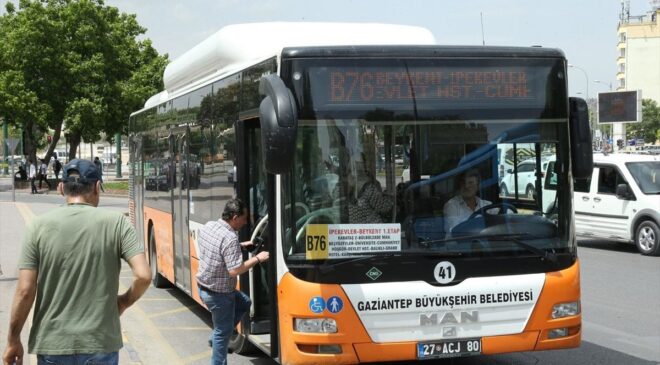 Gaziantep’te LGS öğrencilerine toplu ulaşım ücretsiz olacak