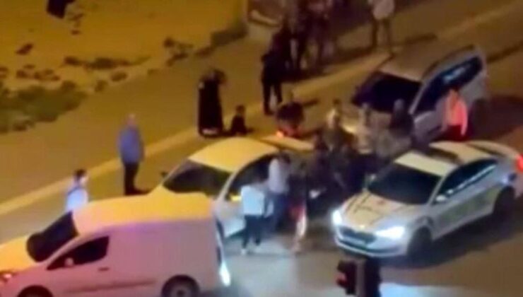Gaziantep’te meydana savaşını aratmayan trafik kavgası
