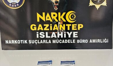İslahiye’de uyuşturucu operasyonunda 1 şüpheli gözaltına alındı