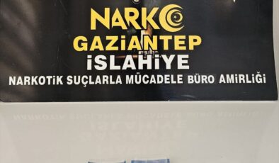 İslahiye’de uyuşturucu operasyonunda 2 şüpheli yakalandı