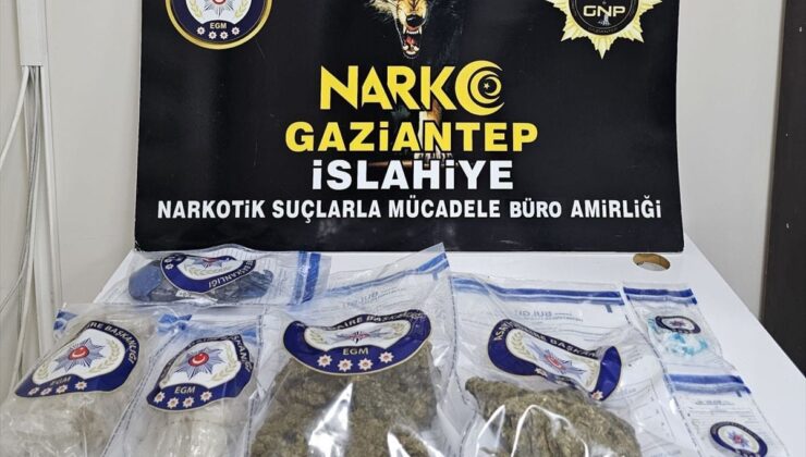 İslahiye’de uyuşturucu operasyonunda 2 zanlı tutuklandı