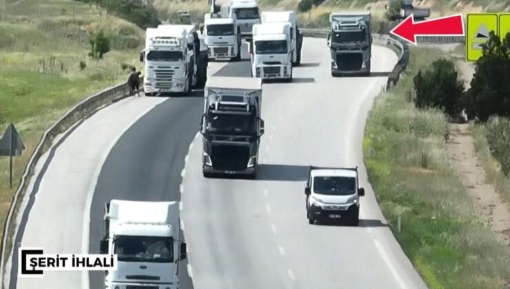 Jandarmadan dron destekli trafik denetimi: Bin 700 araca ceza