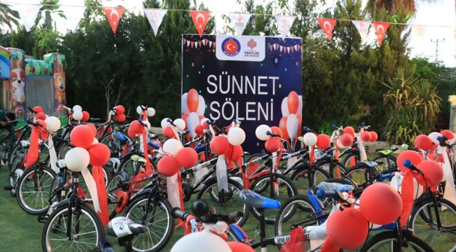 Kilis’te 25 çocuk için geleneksel sünnet şöleni düzenlendi