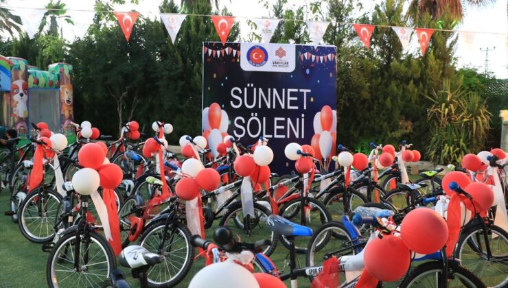 Kilis’te 25 çocuk için geleneksel sünnet şöleni düzenlendi