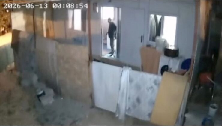 Nurdağı’nda 4.6 Büyüklüğündeki Deprem Anı Güvenlik Kamerasına Yansıdı