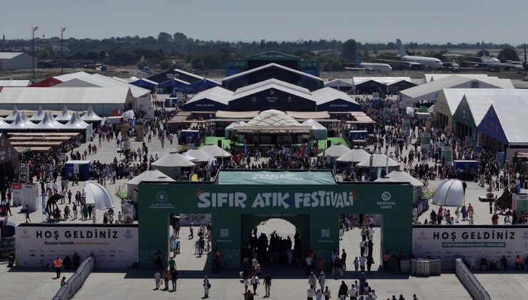 Sıfır Atık Festivali ziyaretçi rekoru kırdı, 4 günde 1 milyon kişi ağırlandı