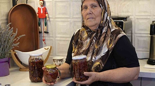 Gaziantepli Reyzan Dirmilli, Fıstık Kabuklarından Reçel Üretti